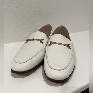 Sam Edelman Loraine Bit Loafers in White Size 6
